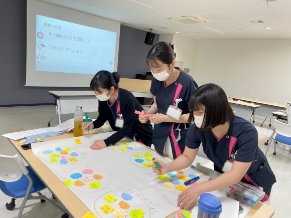 1年目のフォローアップ研修の様子①