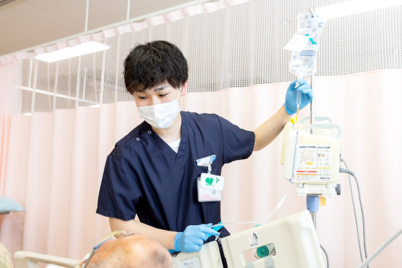 頼れるプリセプターと一緒に基礎を学ぶ!の画像