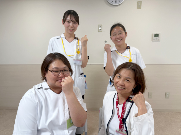 成田富里徳洲会病院の先輩看護師インタビュー