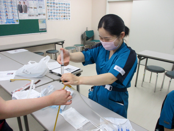 新入職員対象実技研修​