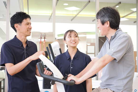 入院から退院までじっくり患者さまと向き合えるの画像