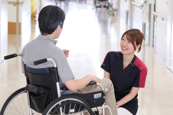 入院から退院までじっくり患者さまと向き合える