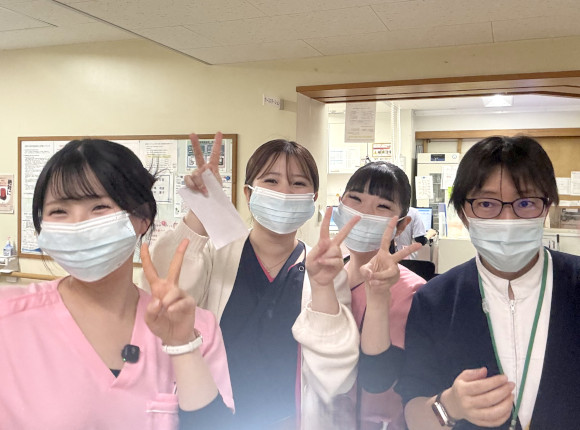 時間と心の余裕がとりやすく働きやすい環境です