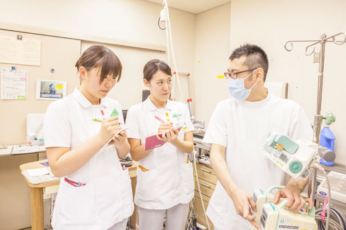 認定看護師育成制度をはじめとした充実の継続教育