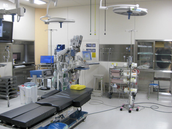 手術室の画像
