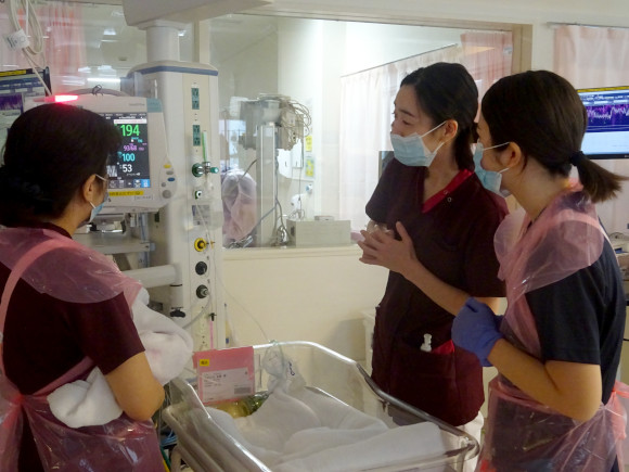 シャドウイングの様子