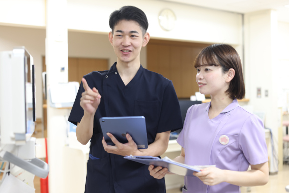 病院全体であなたの成長を全面バックアップ!