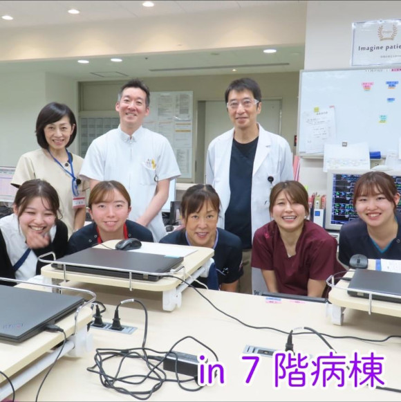 インスタグラムで看護部の日常を発信中！の画像