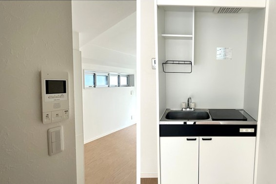 モニター付きインターホンで安心