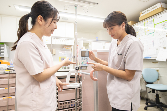 プリセプターシップを採用していますの画像