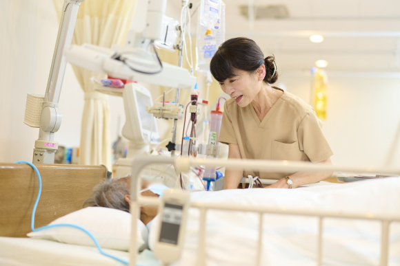 患者さまとじっくり向き合える看護の画像