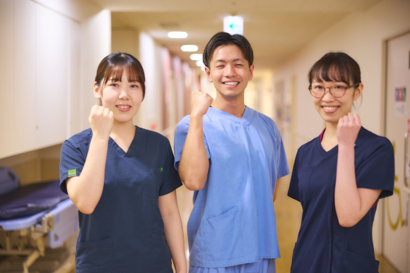 先輩看護師がみんなでサポートします！