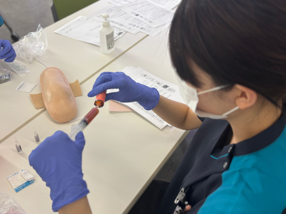 採血演習②