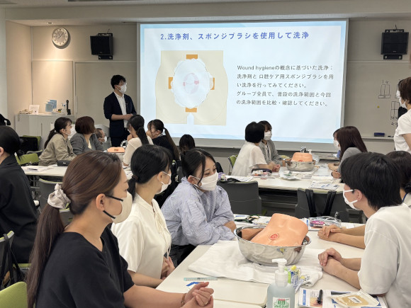 新人看護職員かながわブロック研修（スキンケア）の画像