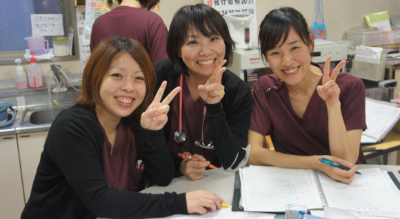 職員の一致団結度は◎