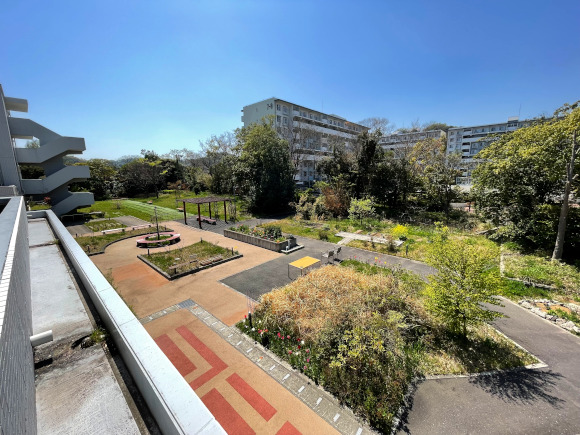 四季折々を感じられる”リハビリガーデン”の画像