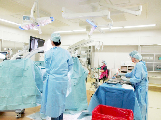 手術・心臓カテーテル・中央材料センター・救急の画像