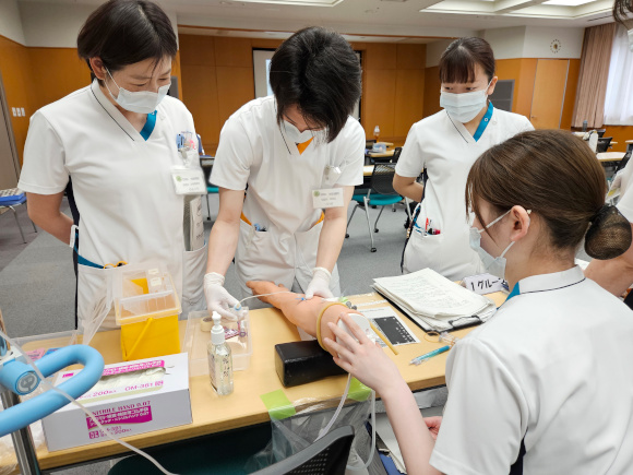 新人看護師の1年間の画像