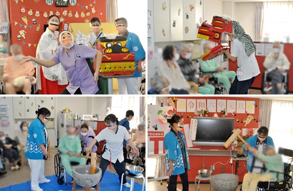 病棟レクリエーションの様子