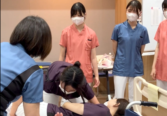 充実の教育で、新人看護師をサポート！の画像