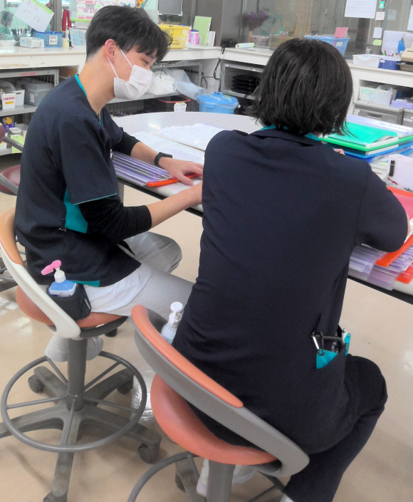 新人看護師に特化した教育の画像