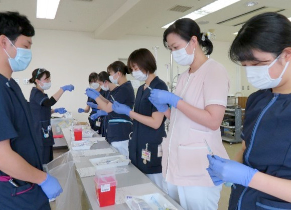 全員で育てる教育体制の画像