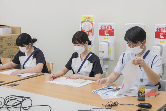仲間と学びながらスタートできる新人研修