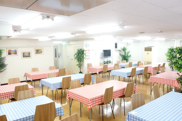 取り組みの様子：食堂
