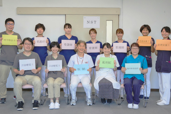 NST（Nutrition Support Team：栄養サポートチーム）の画像