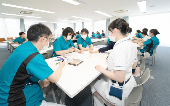 新人看護師のサポート体制の画像