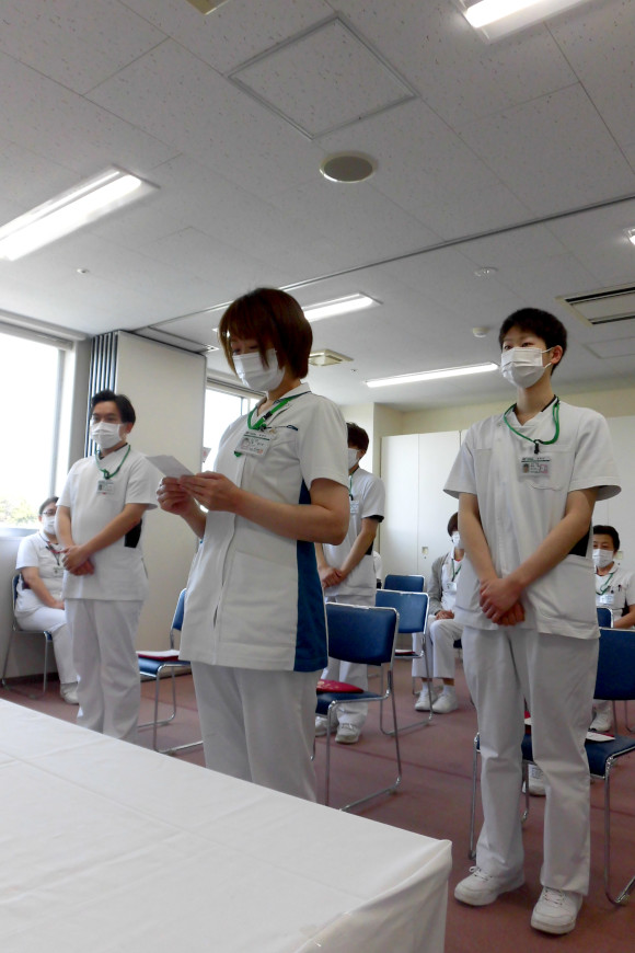 ナラティブ発表会~新人看護師・看護補助者の1年間~