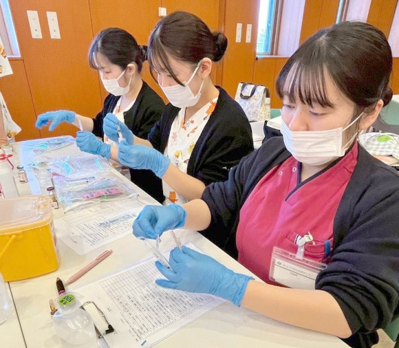 新人研修の様子①