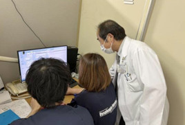 特定行為研修の様子