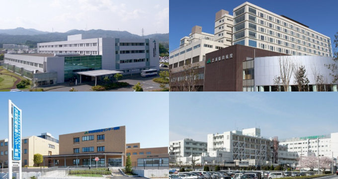 JA茨城県厚生連病院（土浦/水戸/とりで/西南/高萩）の紹介画像