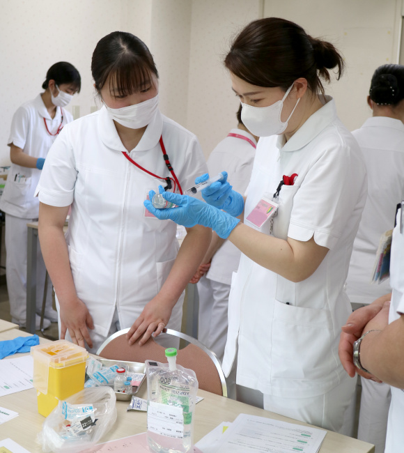 新人看護職員の教育体制の画像