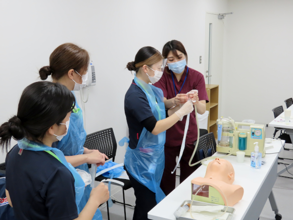 実地指導者とペアで行うローテーション研修