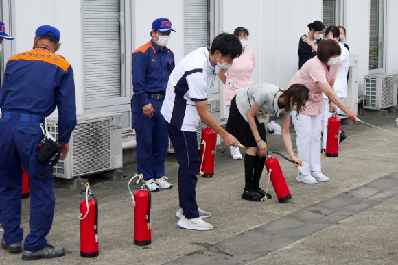 災害に備えた防災訓練を行っています！の画像