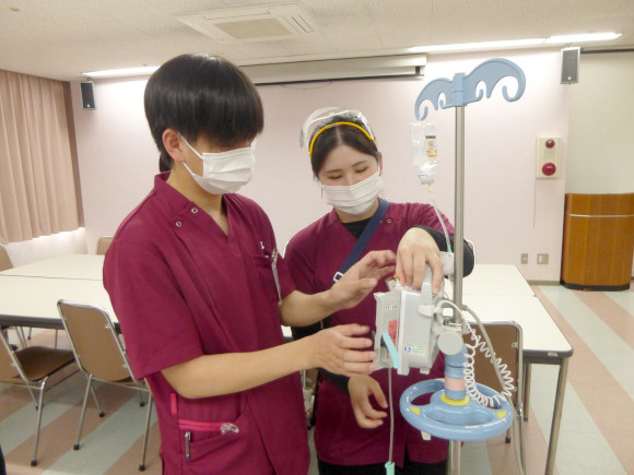 輸液ポンプの取り扱い