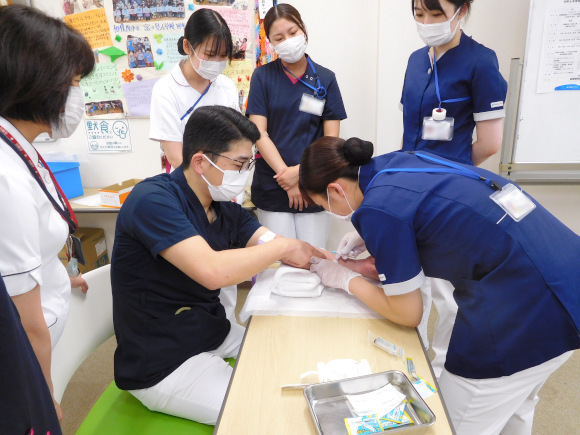 ■5月・6月　基礎研修（採血・点滴）の画像