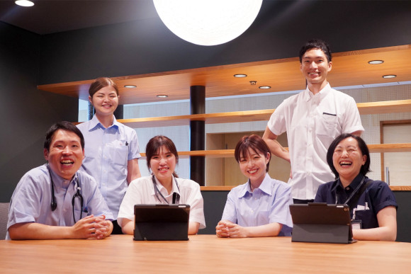 ⑤看護部・リハビリ部のない組織体制の画像