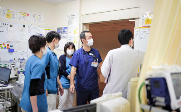 高度急性期医療に対応する地域の基幹病院の画像