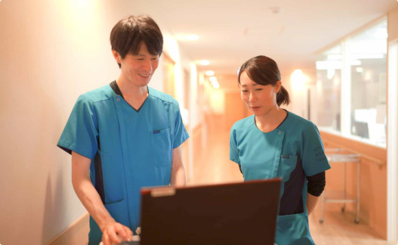 男性看護師活躍中です！の画像