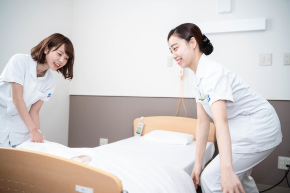 手厚い教育体制で新人看護師をサポートの画像