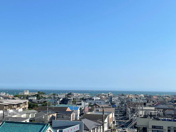 病院屋上からの景色