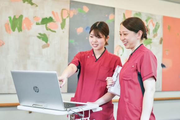 チーム全体で新人を育てるサポート体制