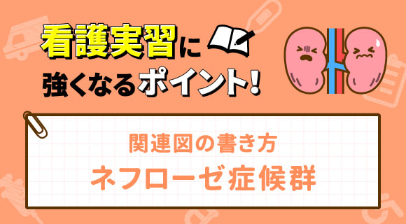 関連図の書き方 ネフローゼ症候群