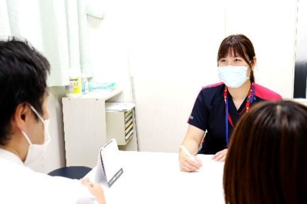 患者さまの支援の様子